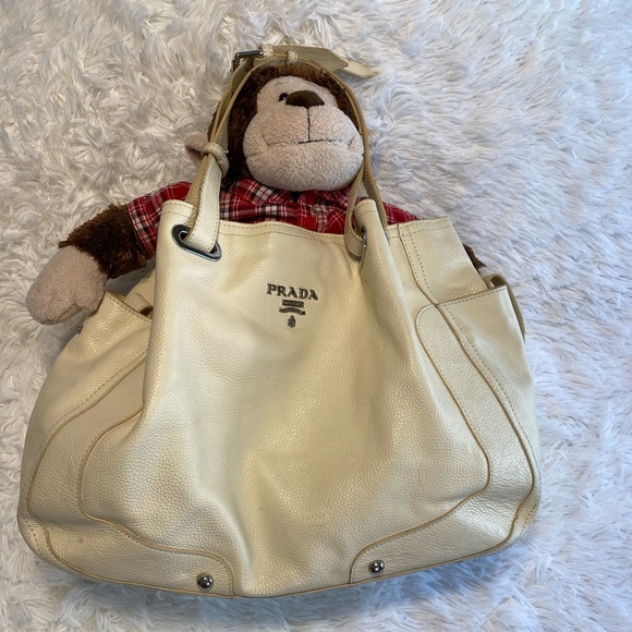 Prada Handbags - Soft leather PRADA! 🥰authentic multi Pockets 👜